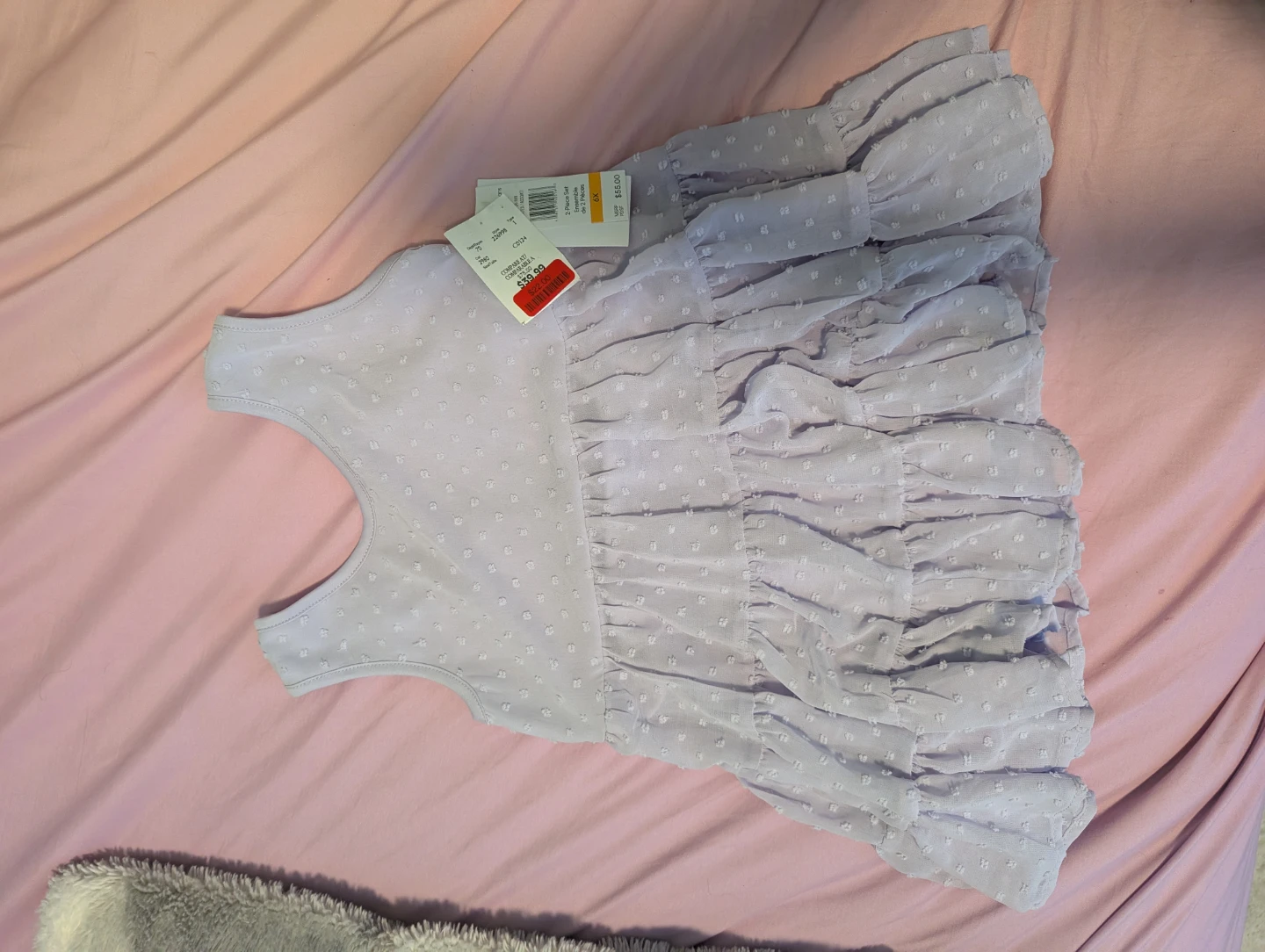 Calvin Klein Jeans Girls Dress and Leggings Set - 6X - photo 2