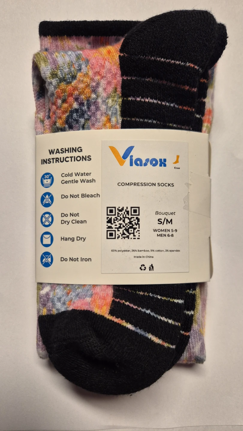 NEW Viasox Small/Medium Compression / Easy StretchSocks - photo 4