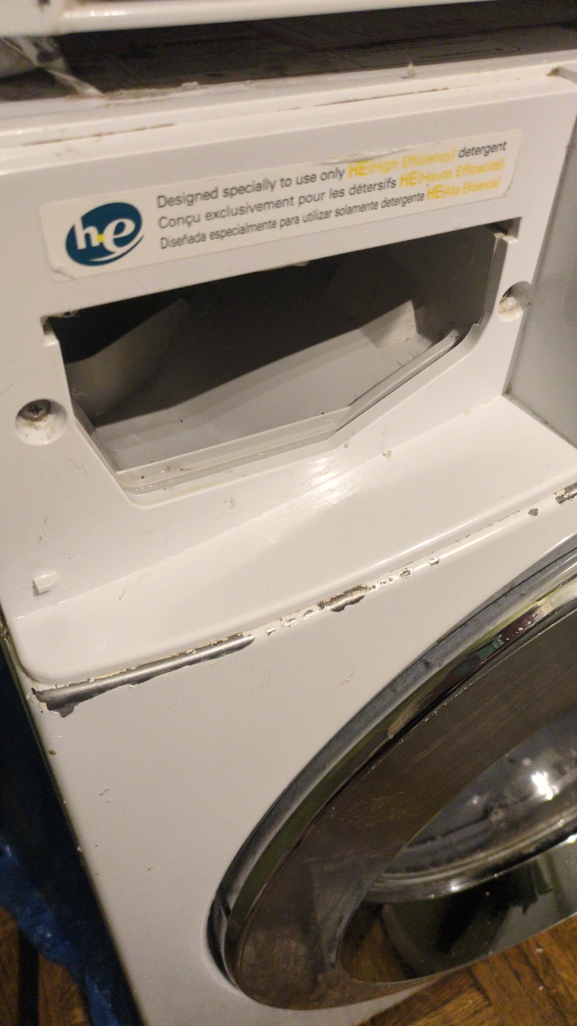 Used front load compact washer, ventless dryer set - photo 5