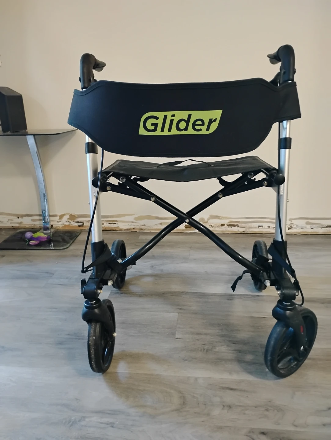 Glider Rollator Walker with Seat and Basket - photo 2