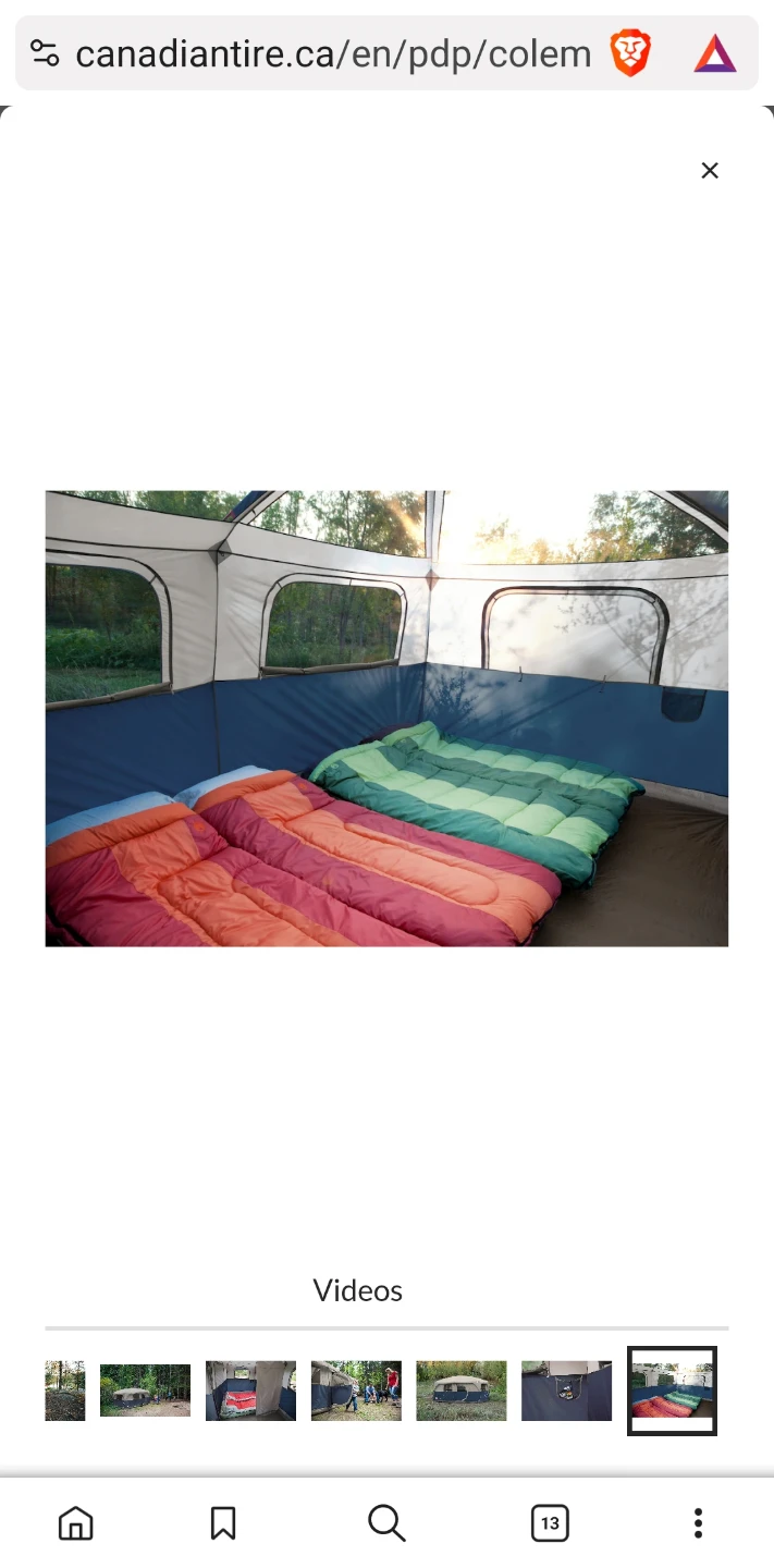 Coleman 3-Season 9-Person 2-Room Cabin Tent - photo 5
