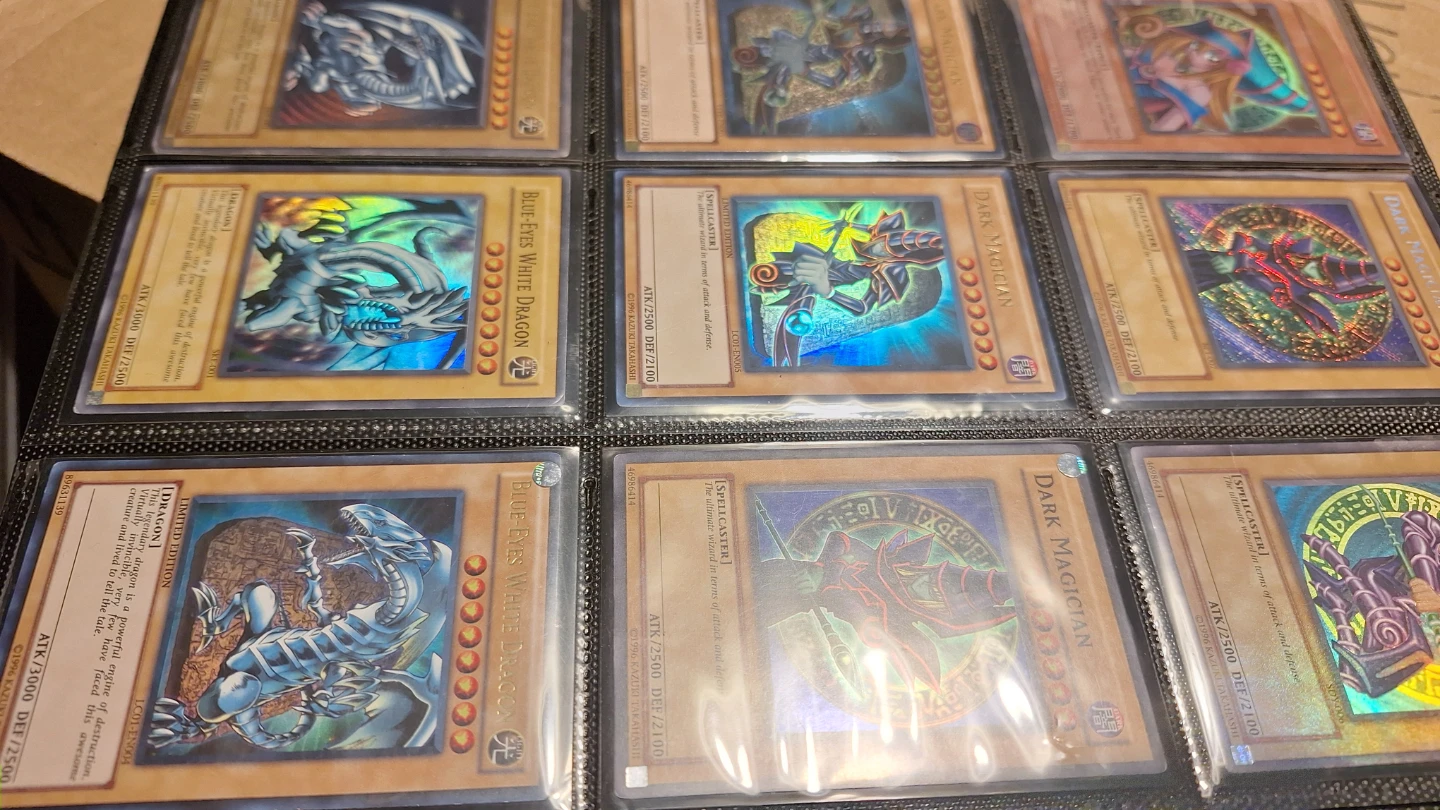 Yu-Gi-Oh! Trading Cards - Blue-Eyes White Dragon, Dark Magician