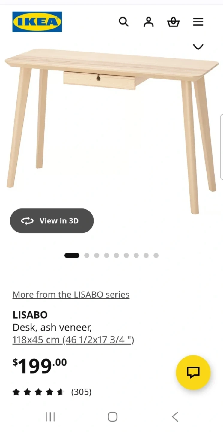 2 IKEA LISABO Desks – Excellent Condition - photo 4