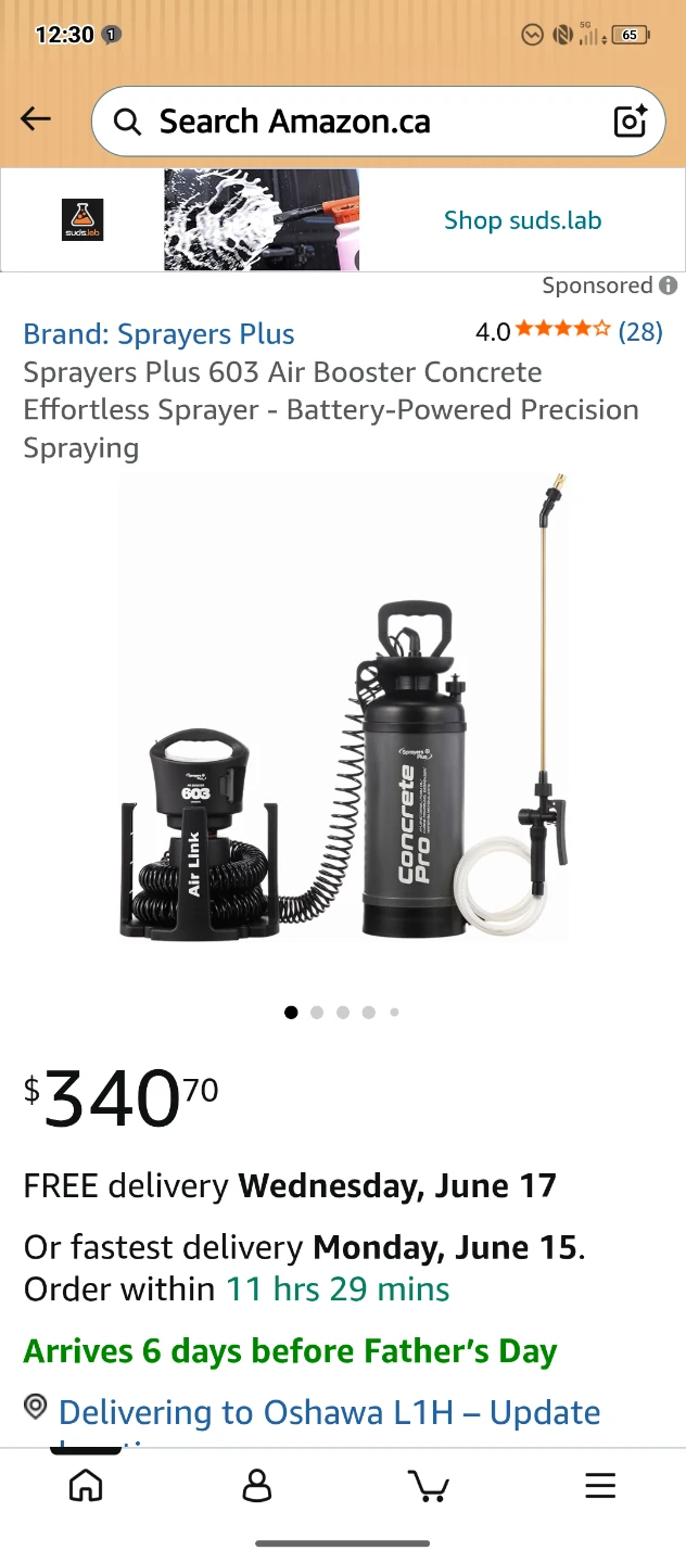 Sprayers Plus 603 Air Booster Concrete Sprayer - photo 2