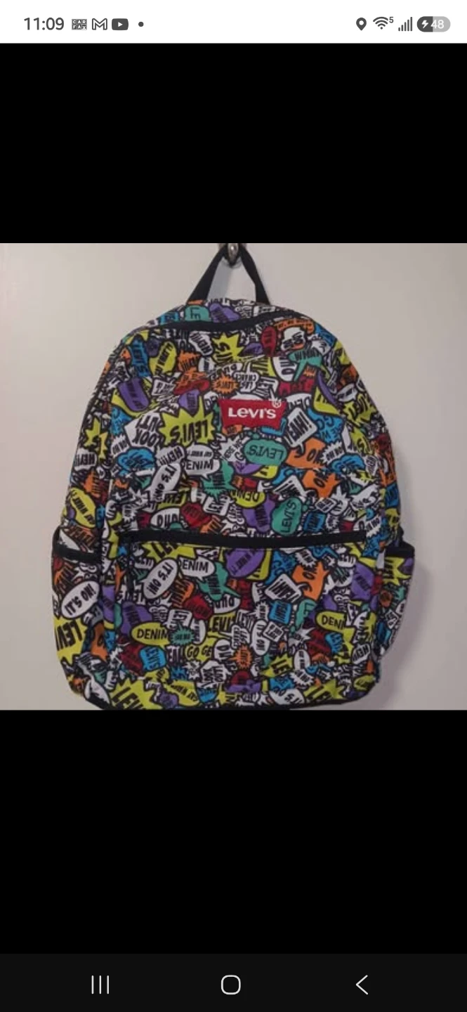 Levi's Backpack - All Over Sticker Print