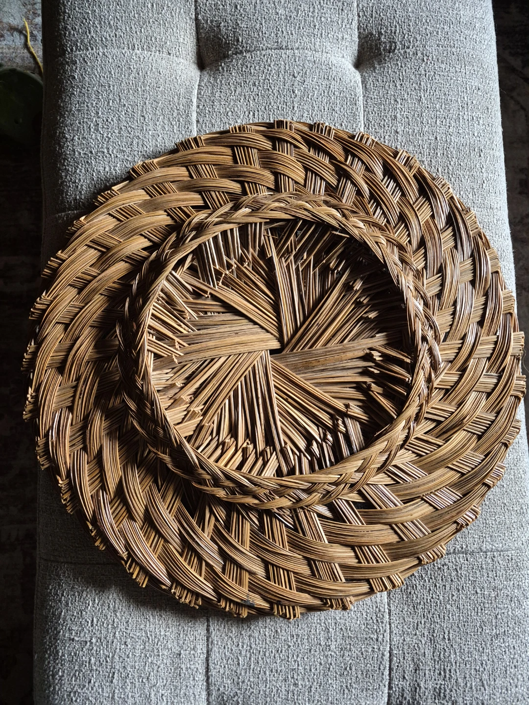 Woven Round Tray or Basket - photo 2
