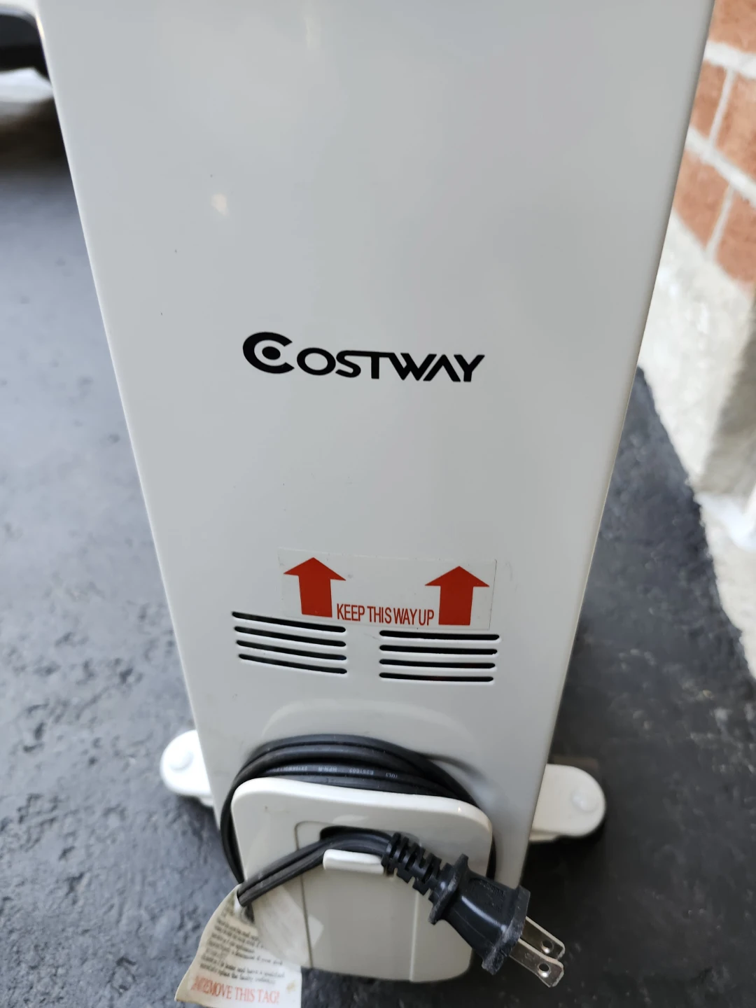 Costway Oil-Filled Radiator Heater