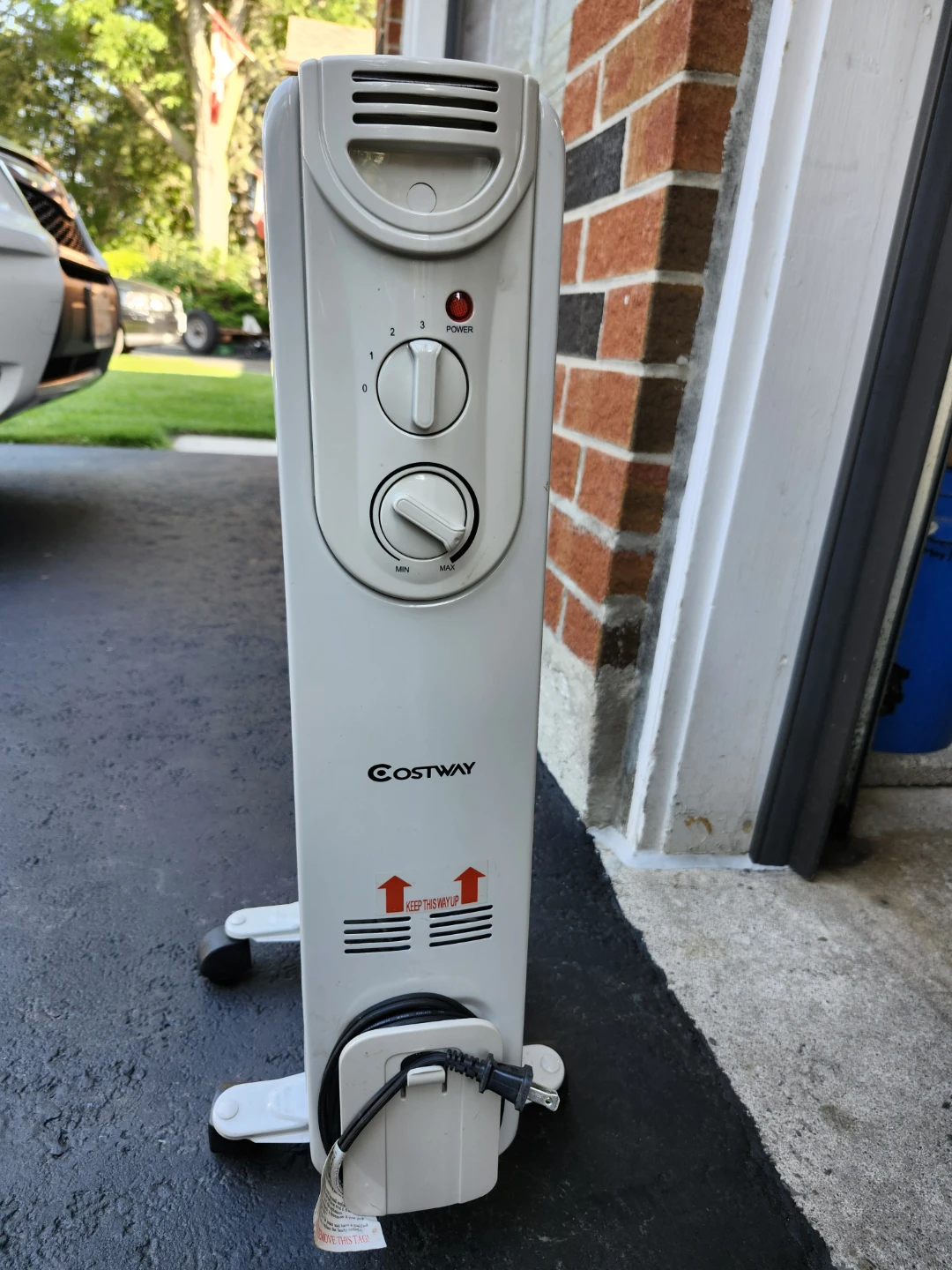Costway Oil-Filled Radiator Heater - photo 2