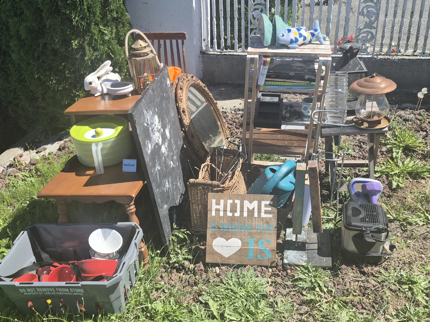 Various household items -  Donations Welcome
