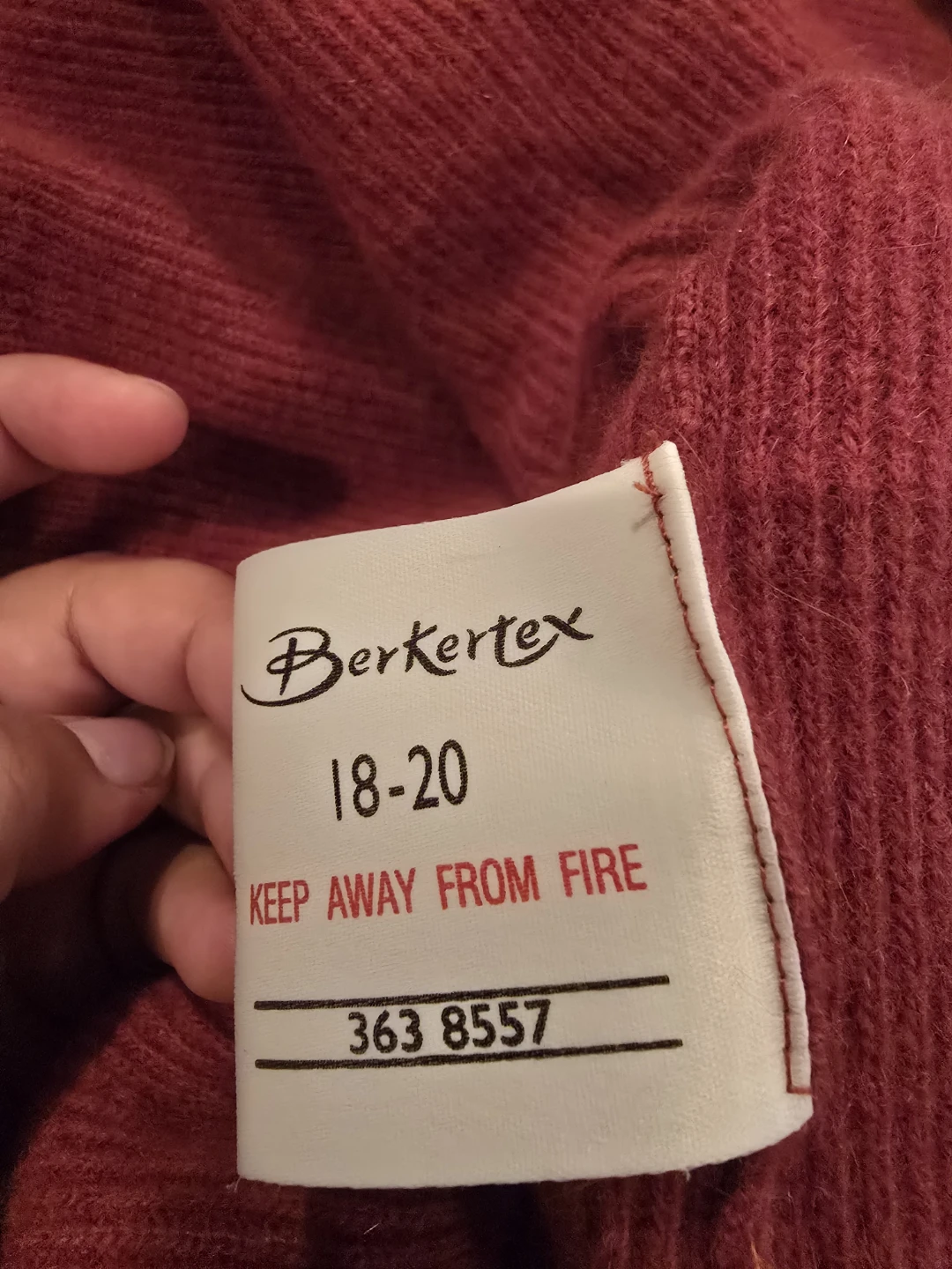 Berketex Cardigan Sweater