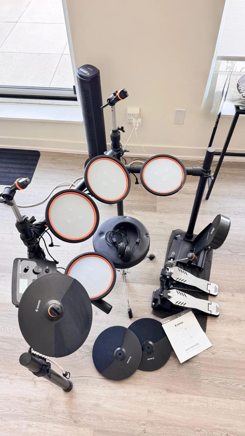 Donner DED-100 Electronic Drum Kit - photo 2
