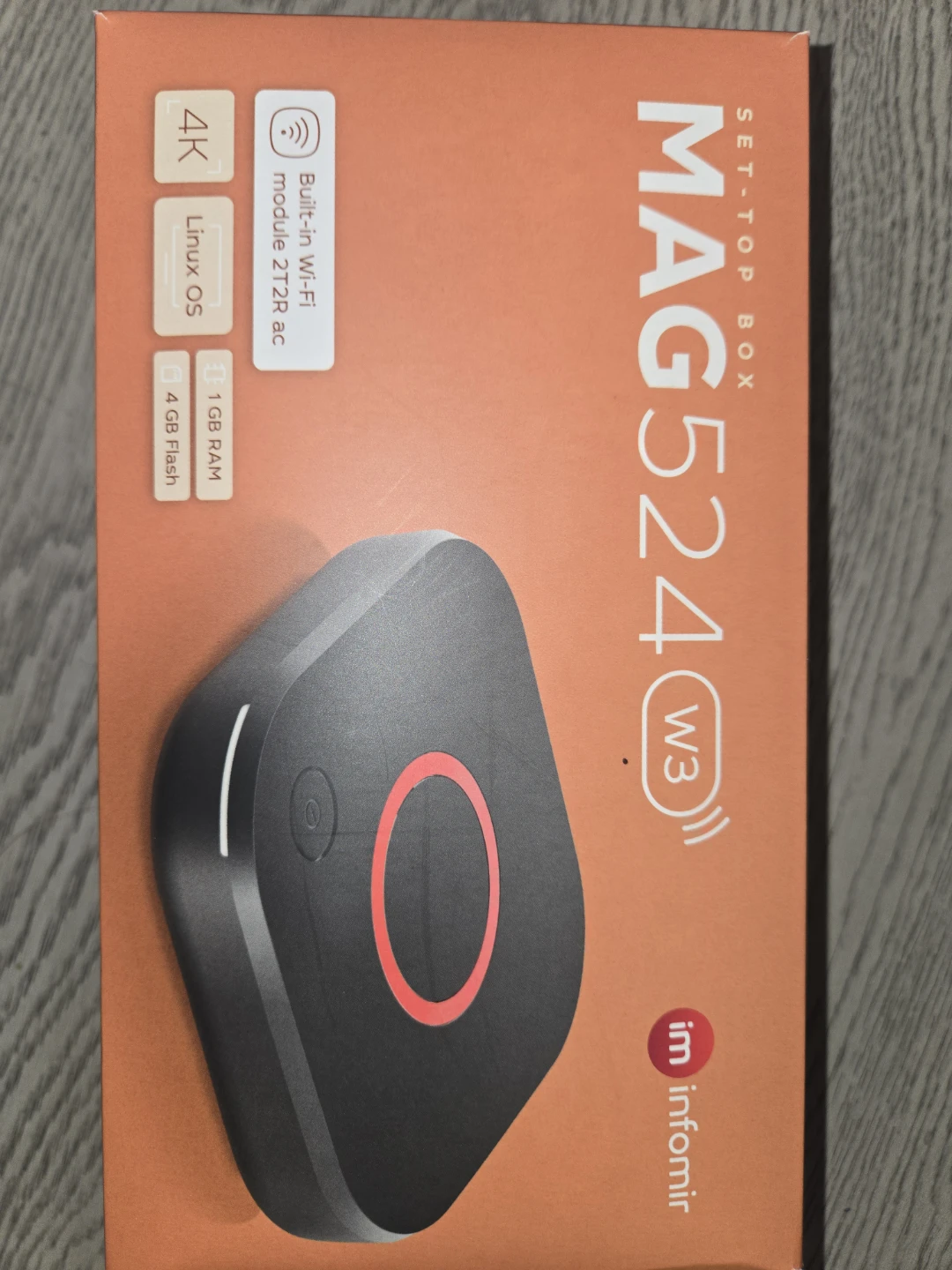 Infomir MAG524 W3 Set-Top Box