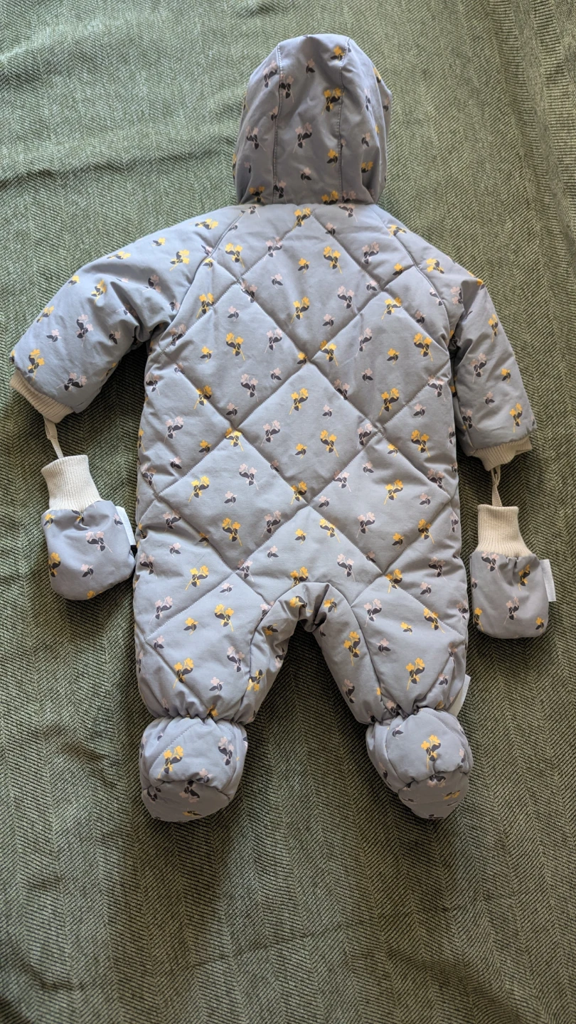 7 A.M. Enfant Snowsuit with Mittens - Size 6-12 Months - photo 2
