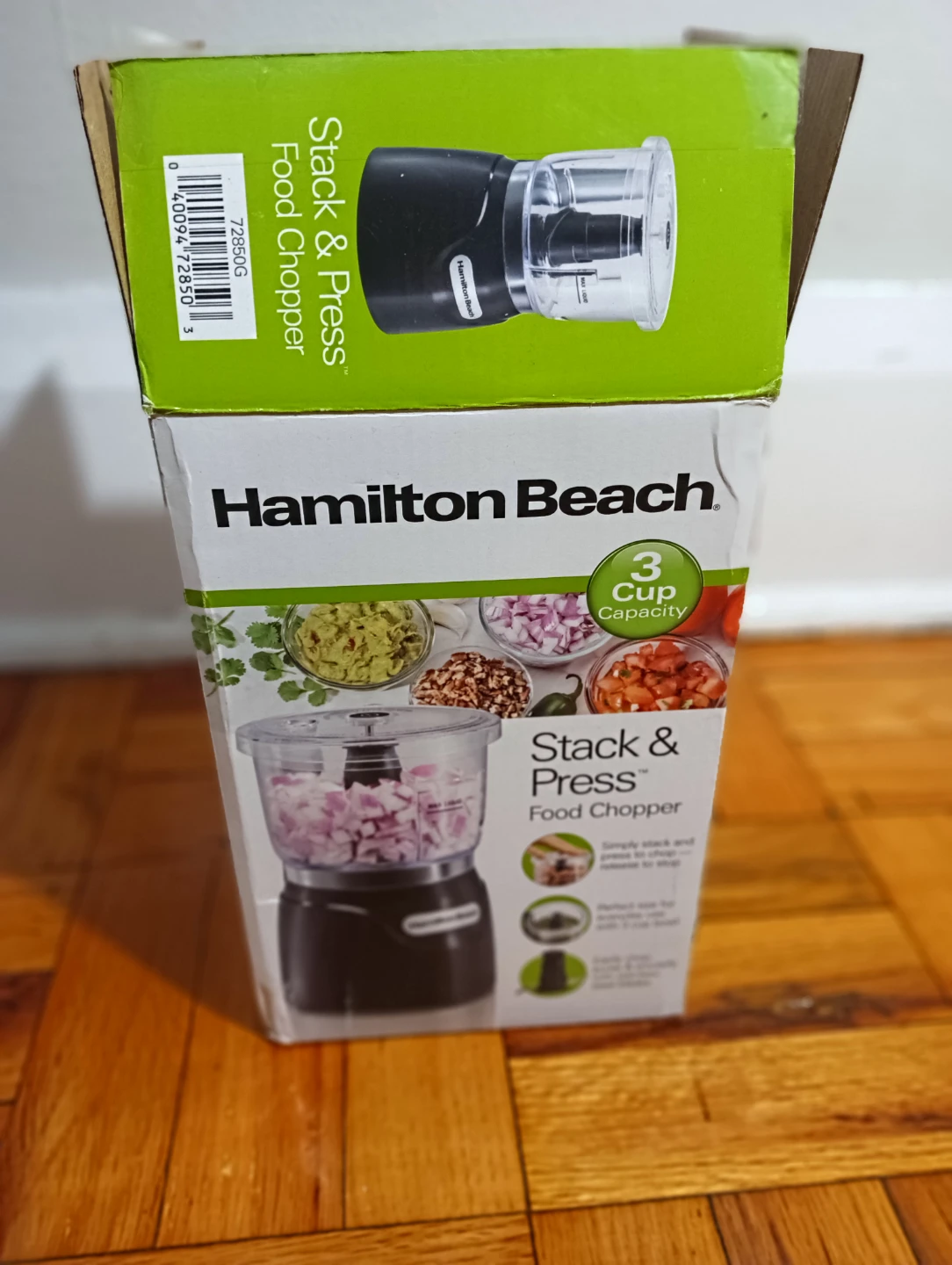 Hamilton Beach Stack & Press Food Chopper - photo 3