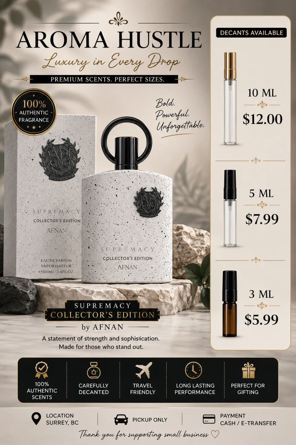 Authentic Fragrance Decants now available 3ml 5ml 10ml - photo 3