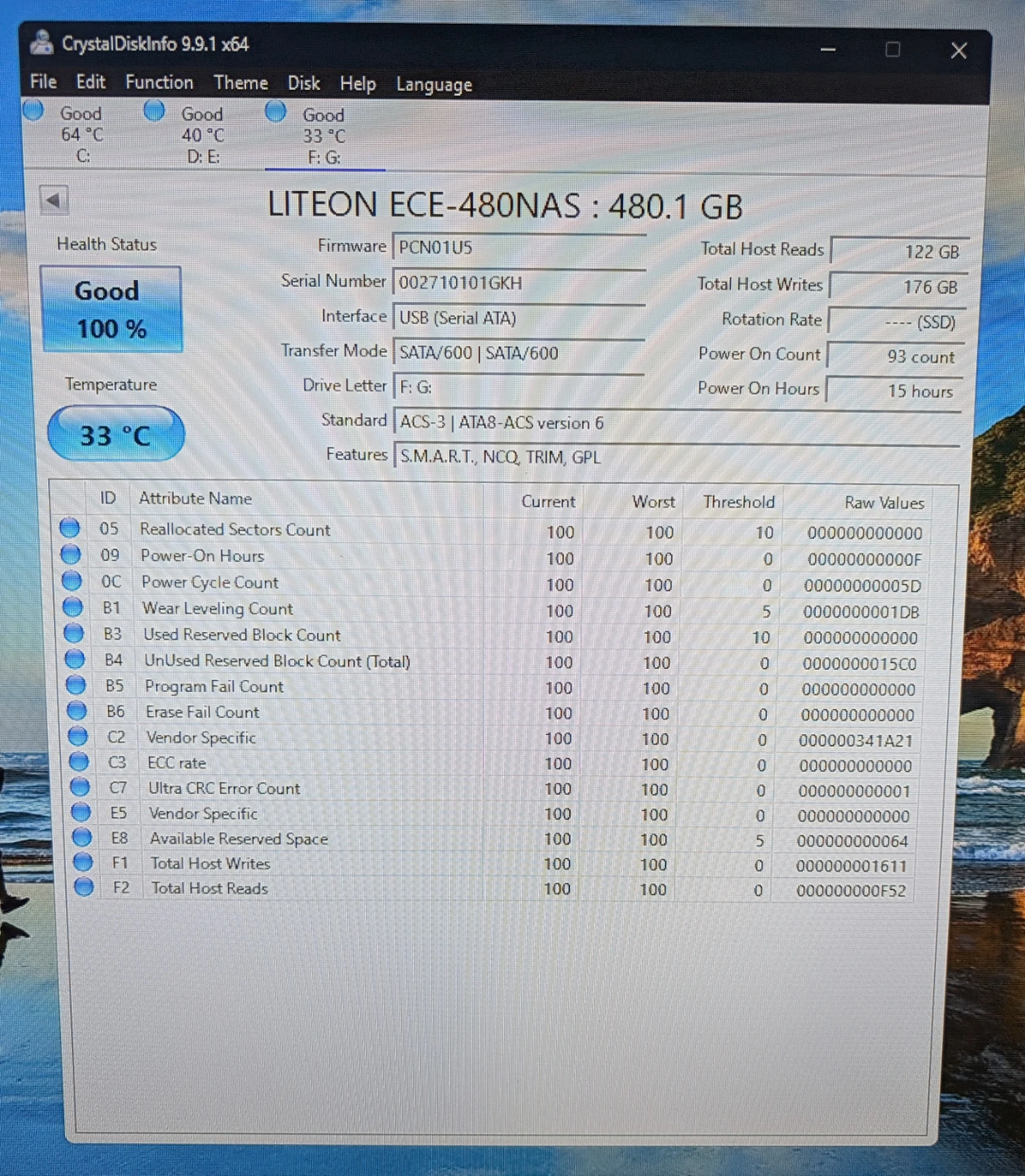 LITE-ON ECE-480NAS SSD 480 GB - photo 2