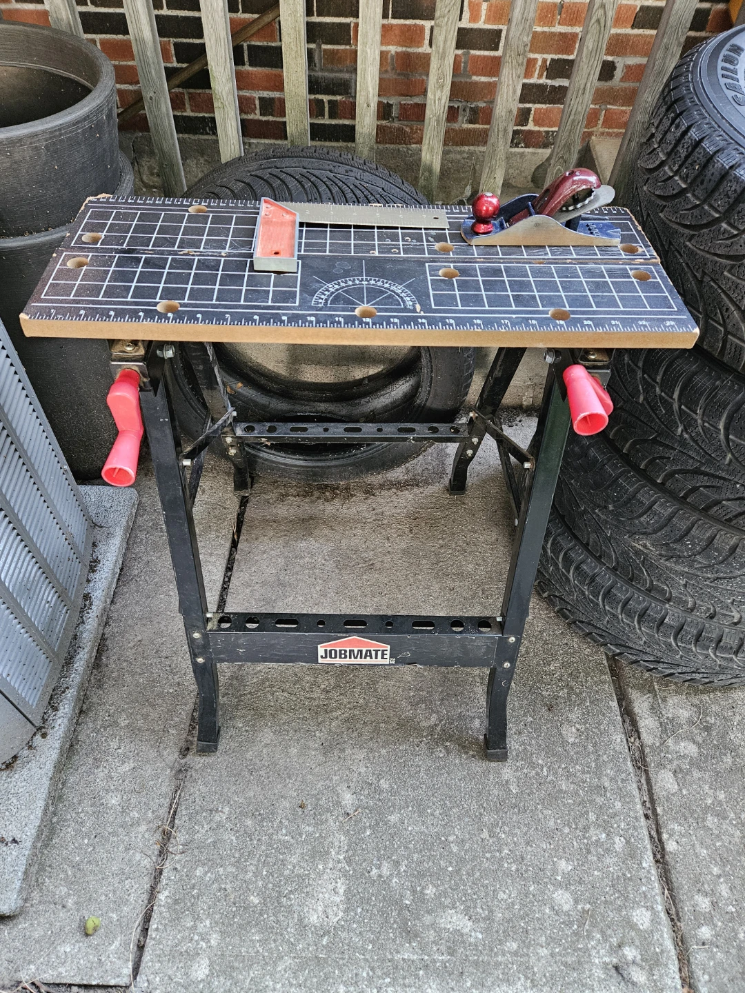 Jobmate Folding Portable Workbench