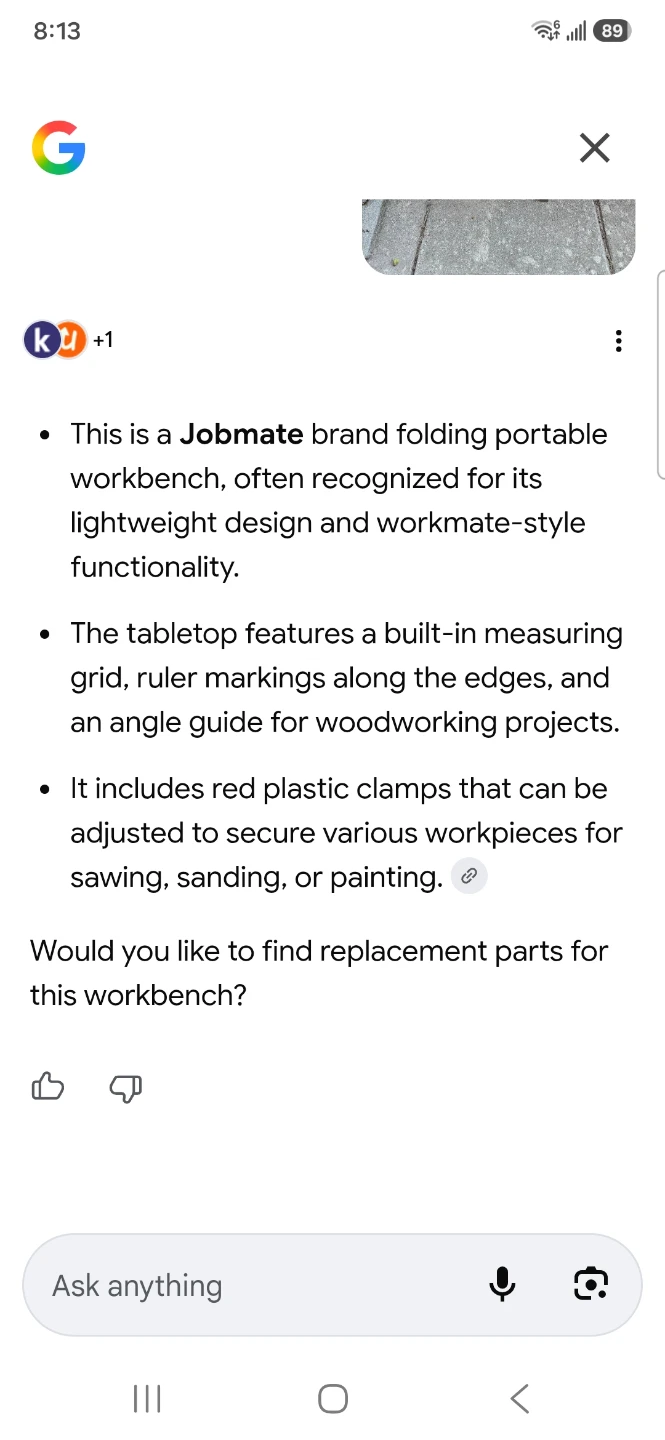 Jobmate Folding Portable Workbench - photo 5