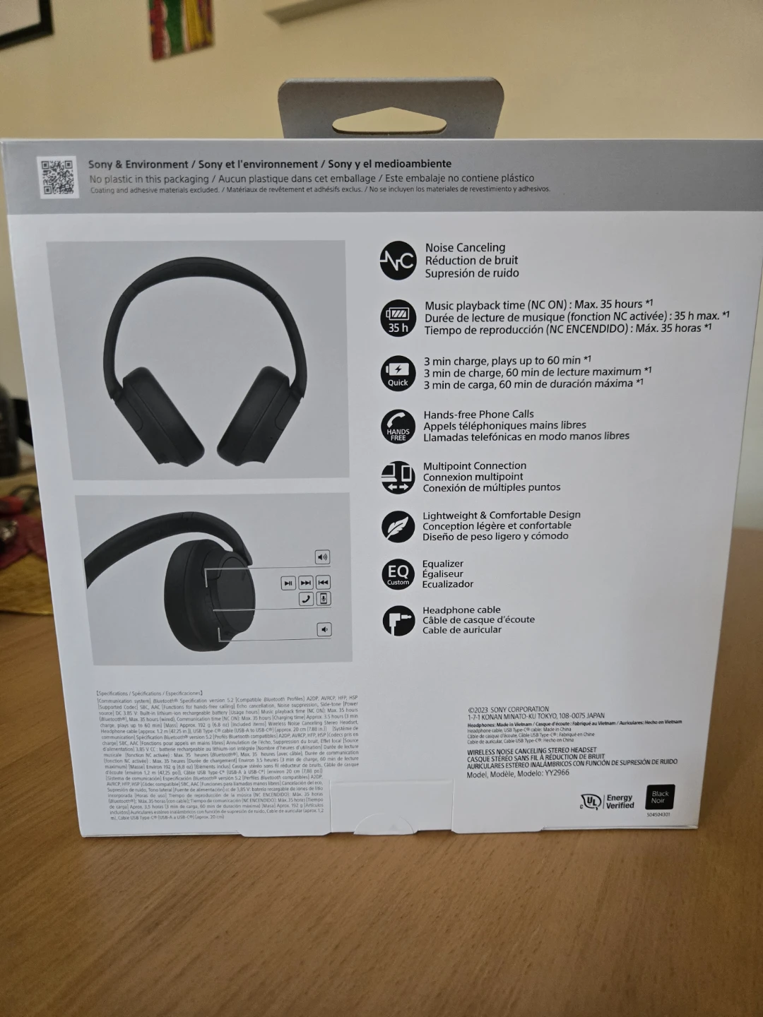 Sony WH-CH720N Noise Cancelling Wireless Headphones - photo 2