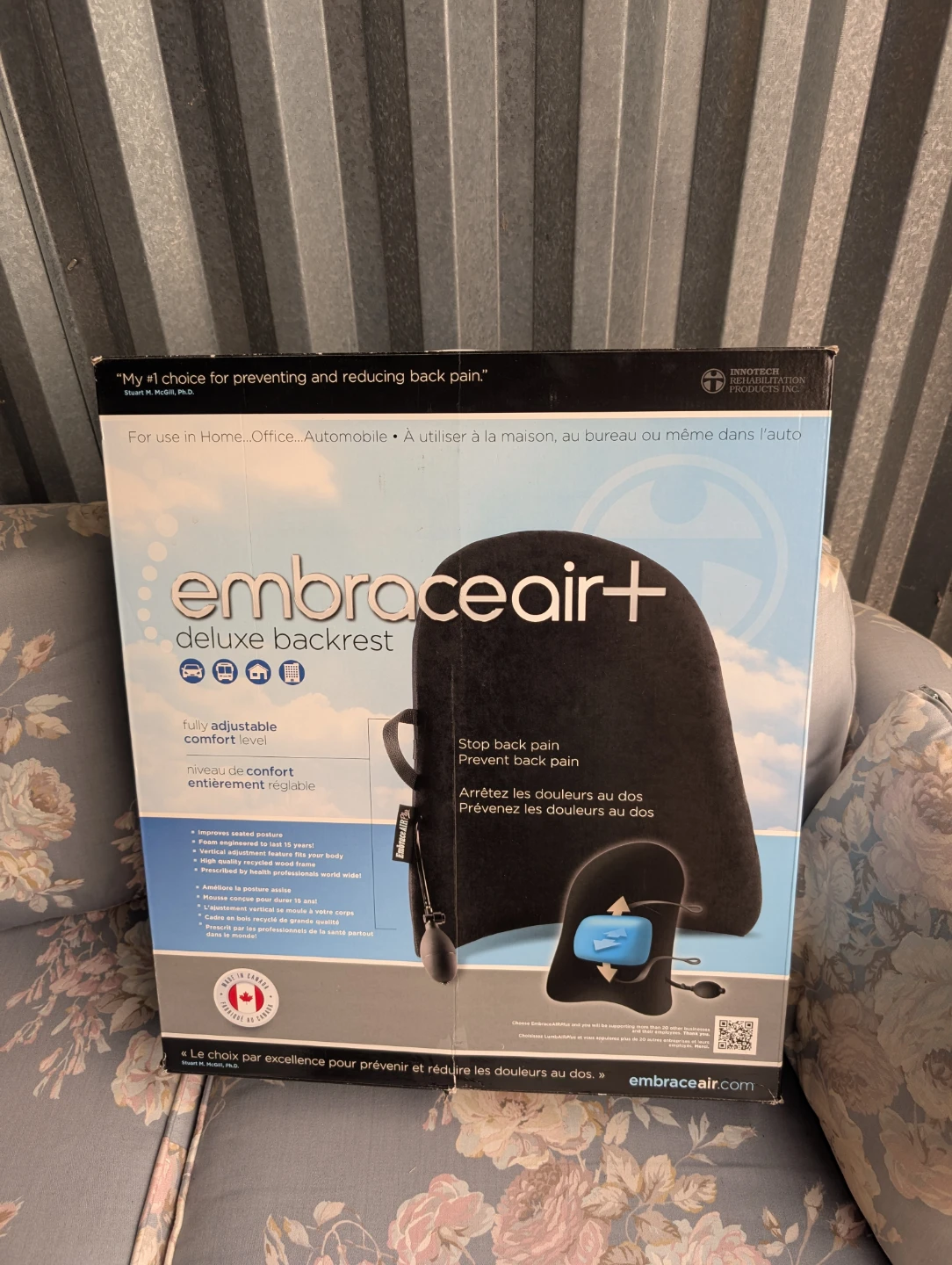 EmbraceAir+ Deluxe Adjustable Backrest - photo 3