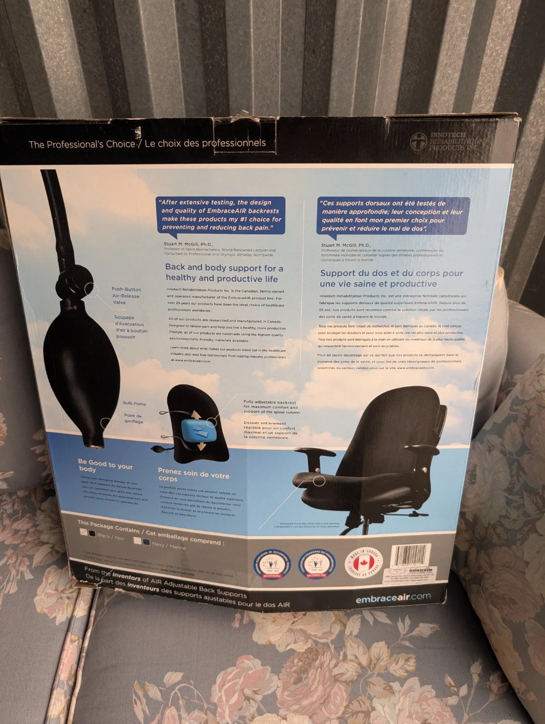 EmbraceAir+ Deluxe Adjustable Backrest - photo 5
