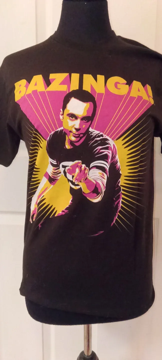The Big Bang Theory Bazinga Sheldon T-Shirt