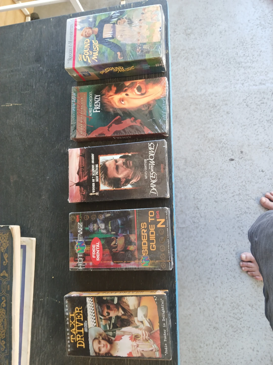 Factory sealed vhs