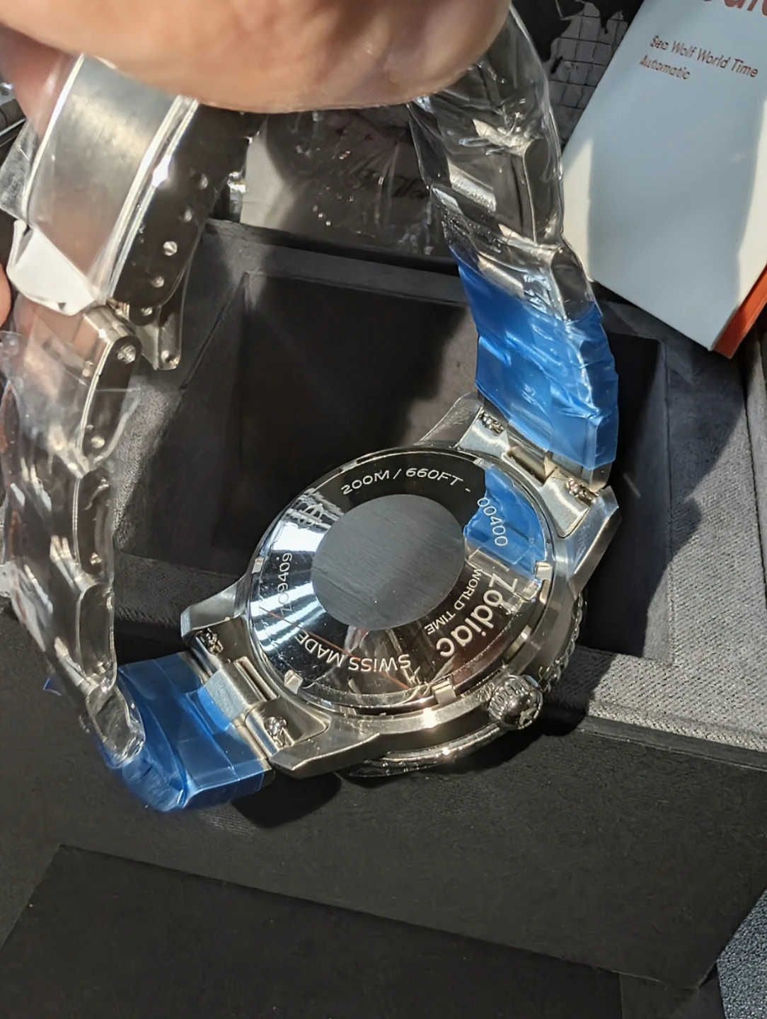 Zodiac Super Sea Wolf World Time Automatic Watch limited Edition - photo 3