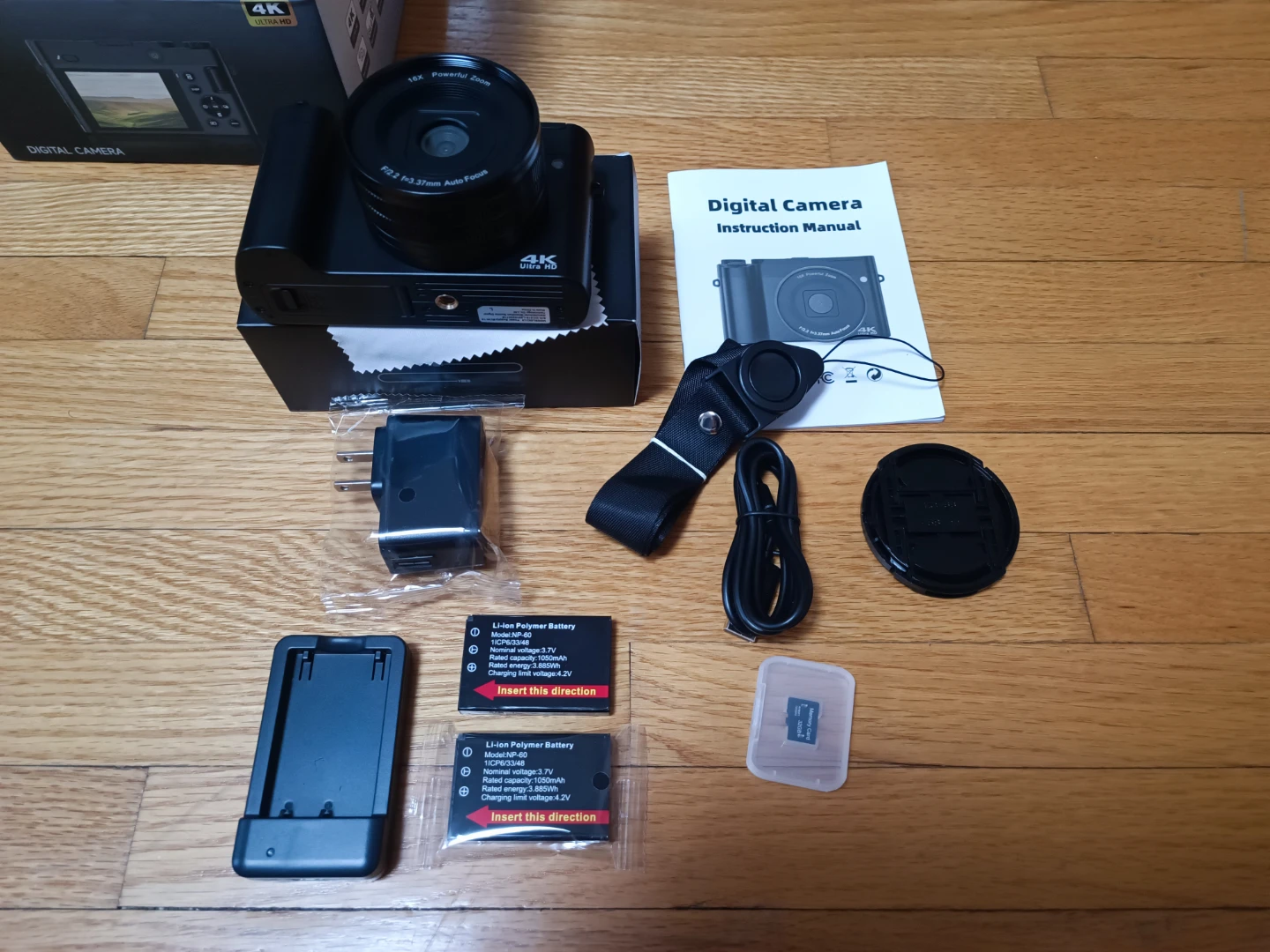 DC218 4K Ultra HD Digital Camera