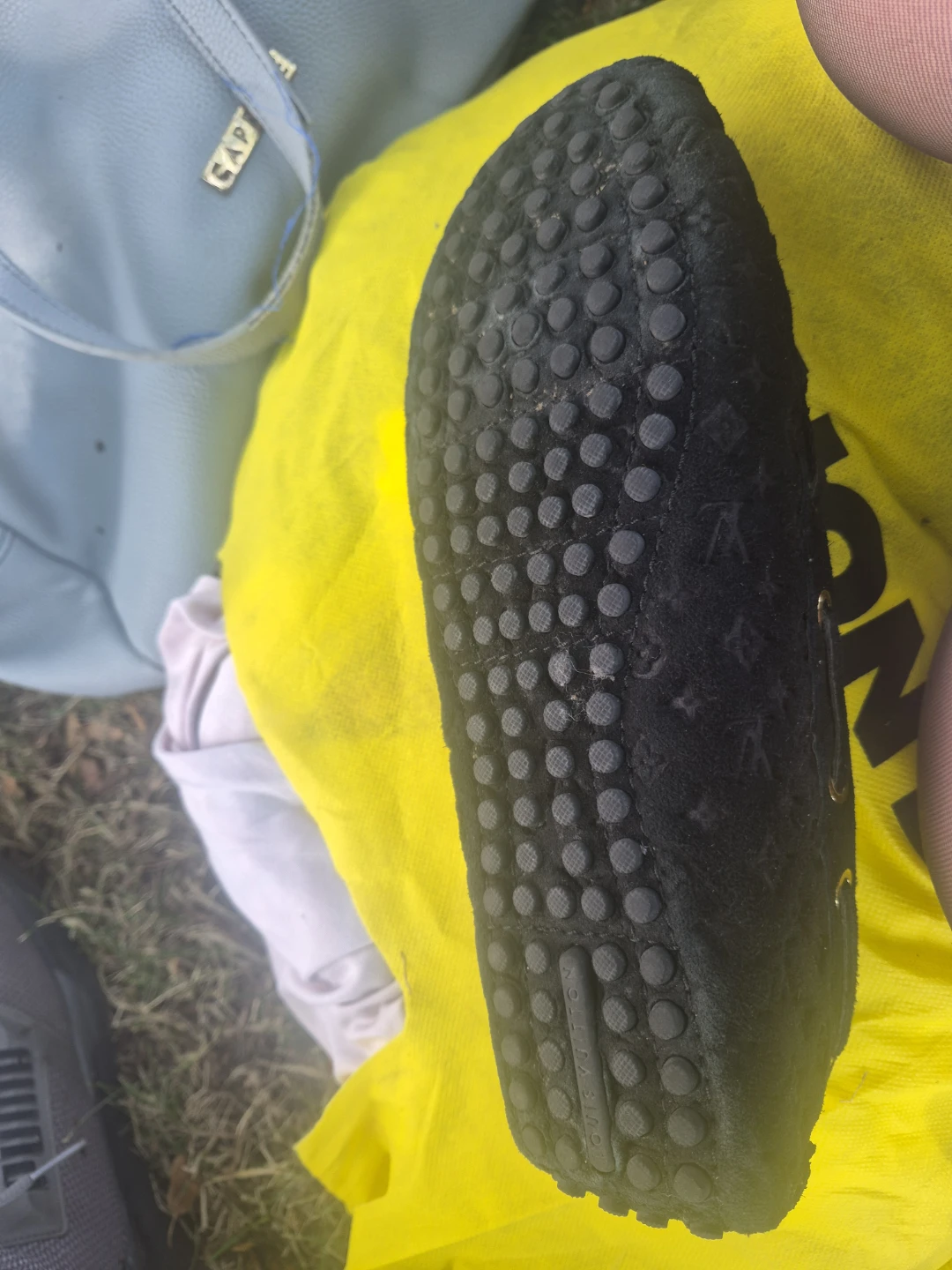 Louis Vuitton Black Suede Loafers - photo 3