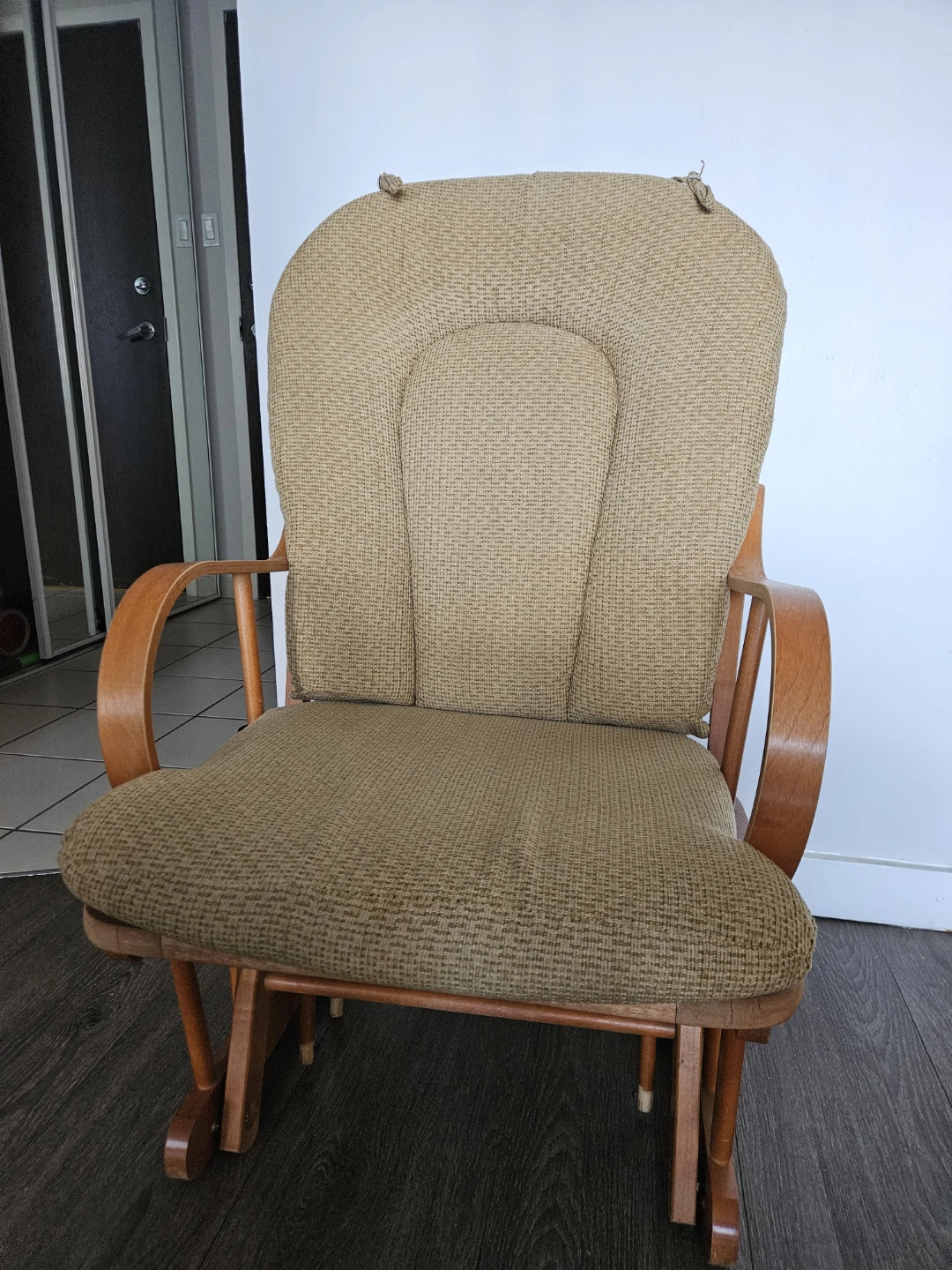Wooden Glider Chair