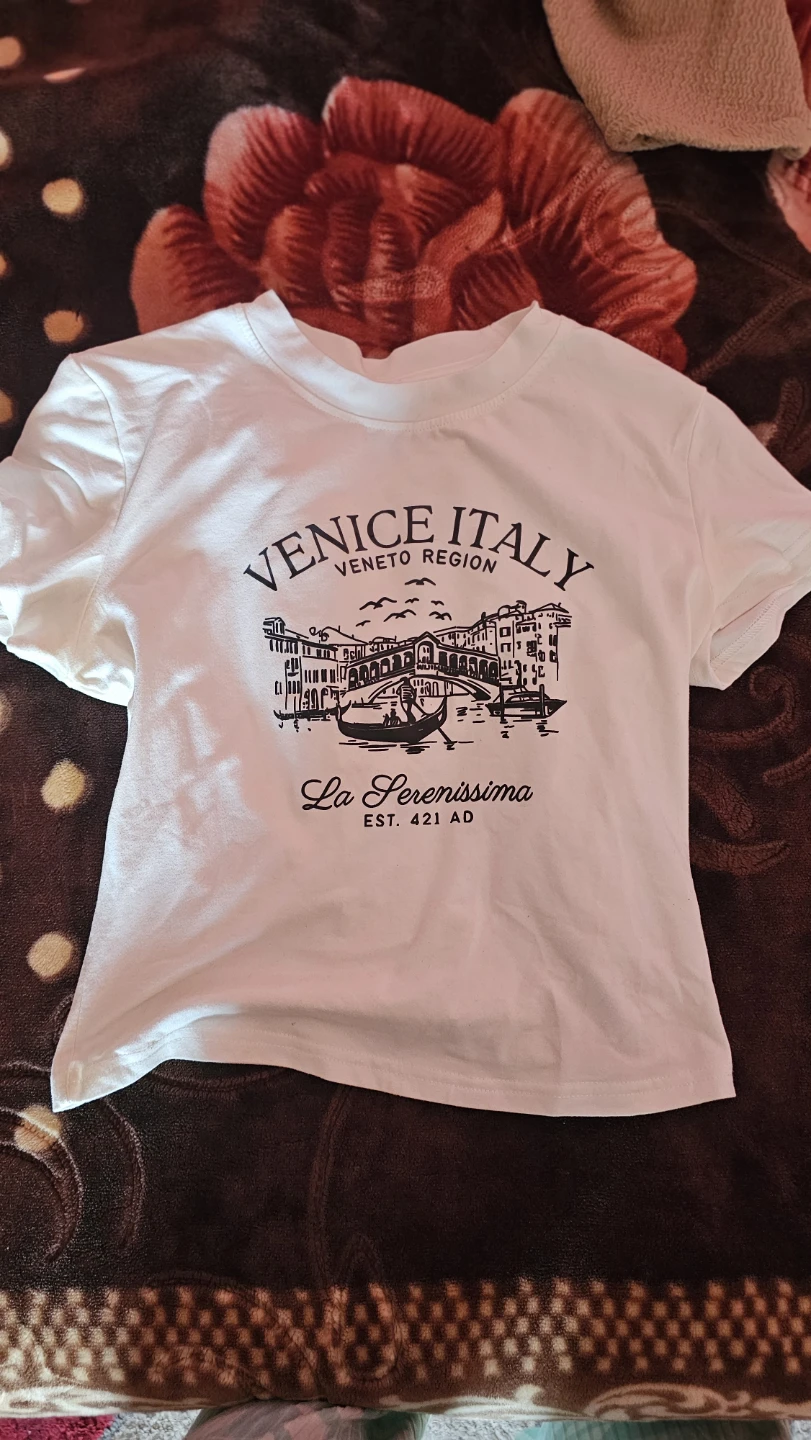 White Venice Italy Graphic T-Shirt - photo 2