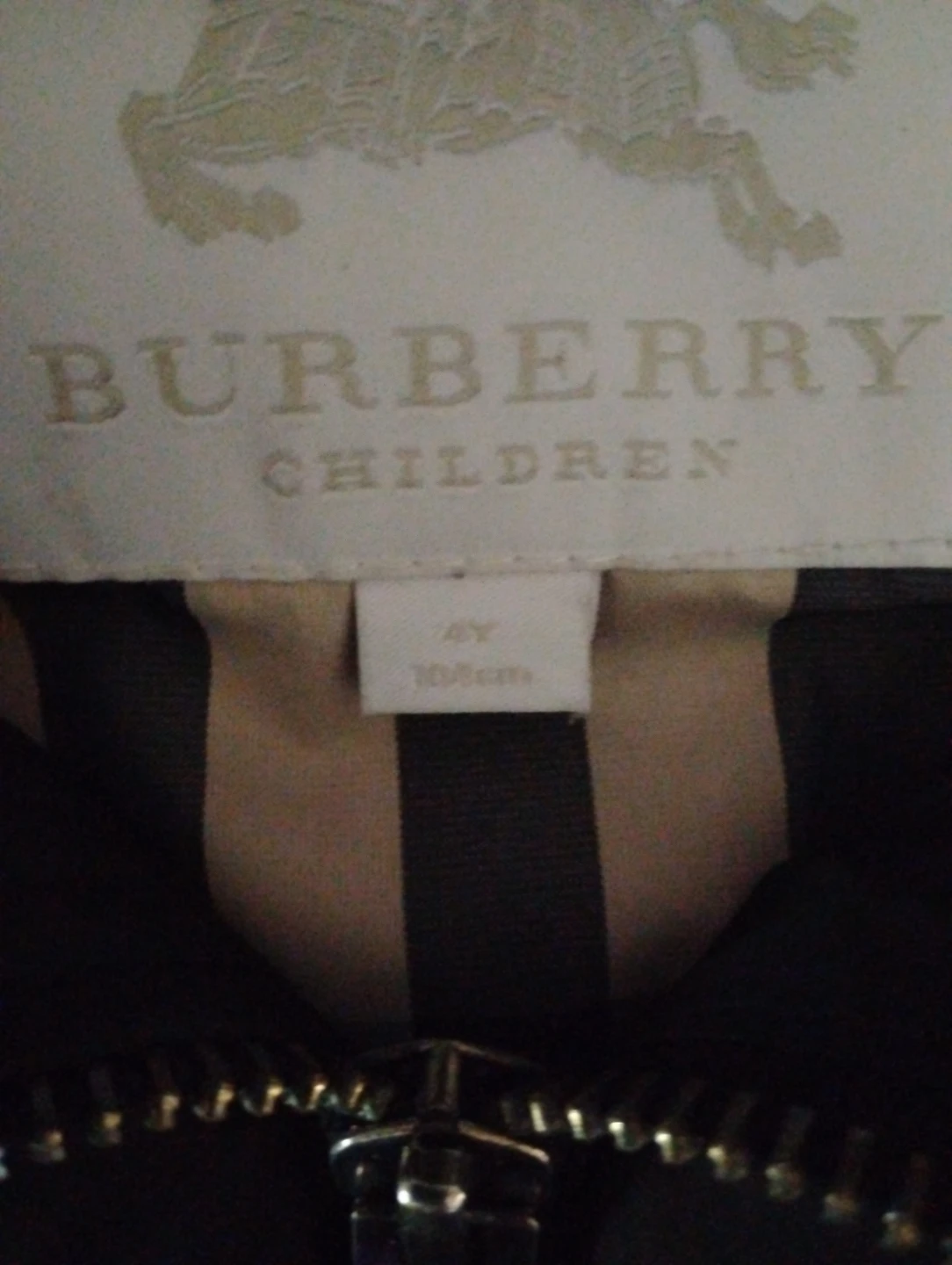 Burberry Children's Blue Puffer Jacket - photo 3