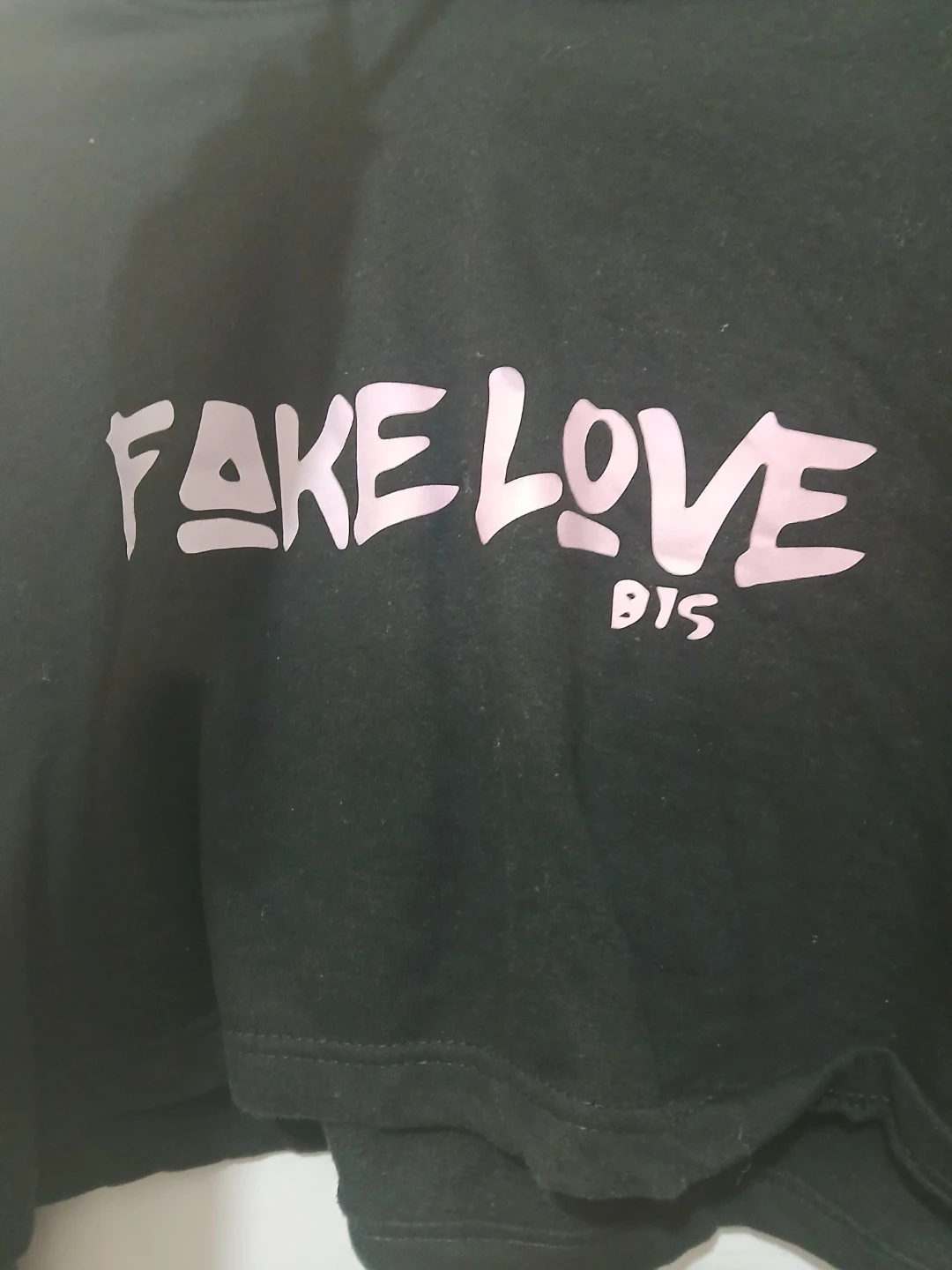 Black BTS Merch Hoodie - photo 3