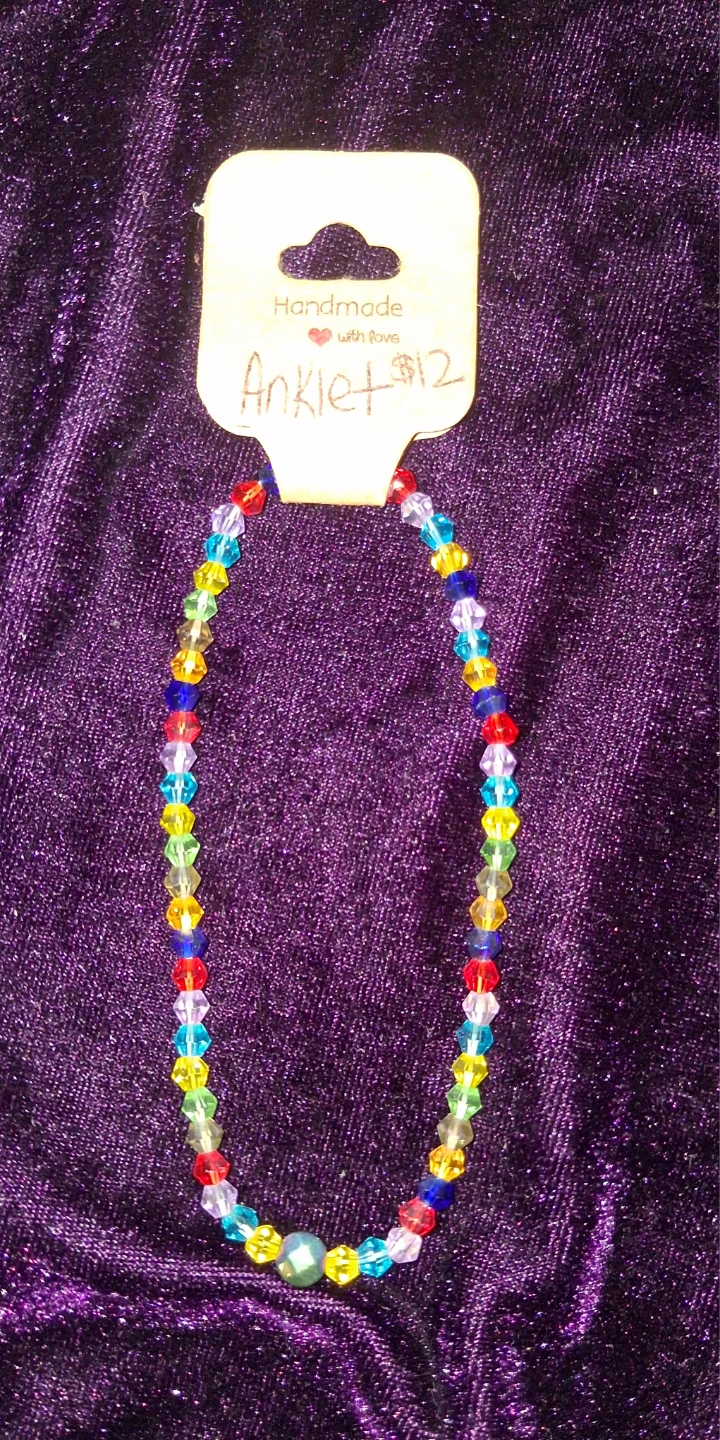 Handmade Beaded Anklet
