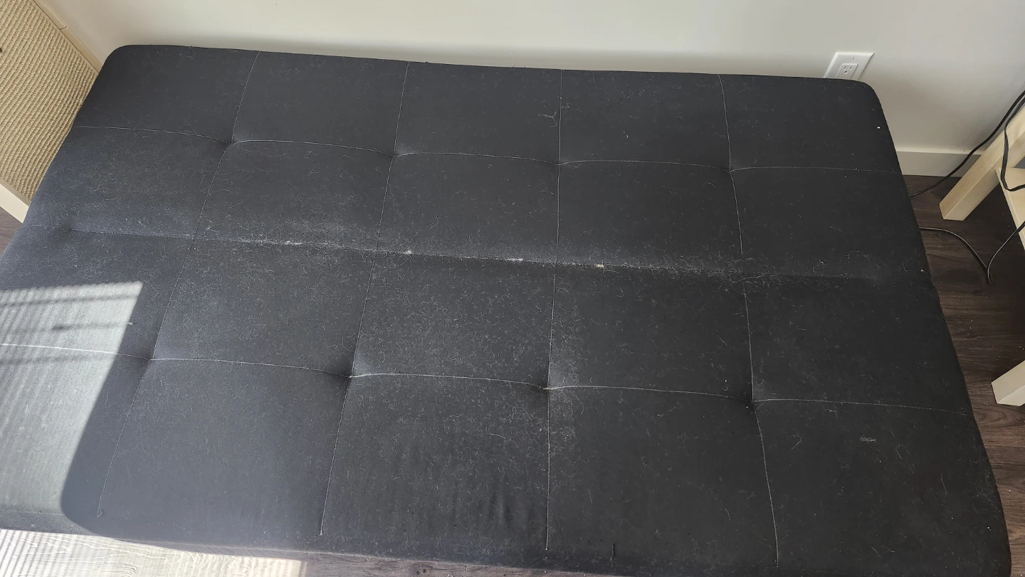 Black Futon Sofa Bed - photo 2