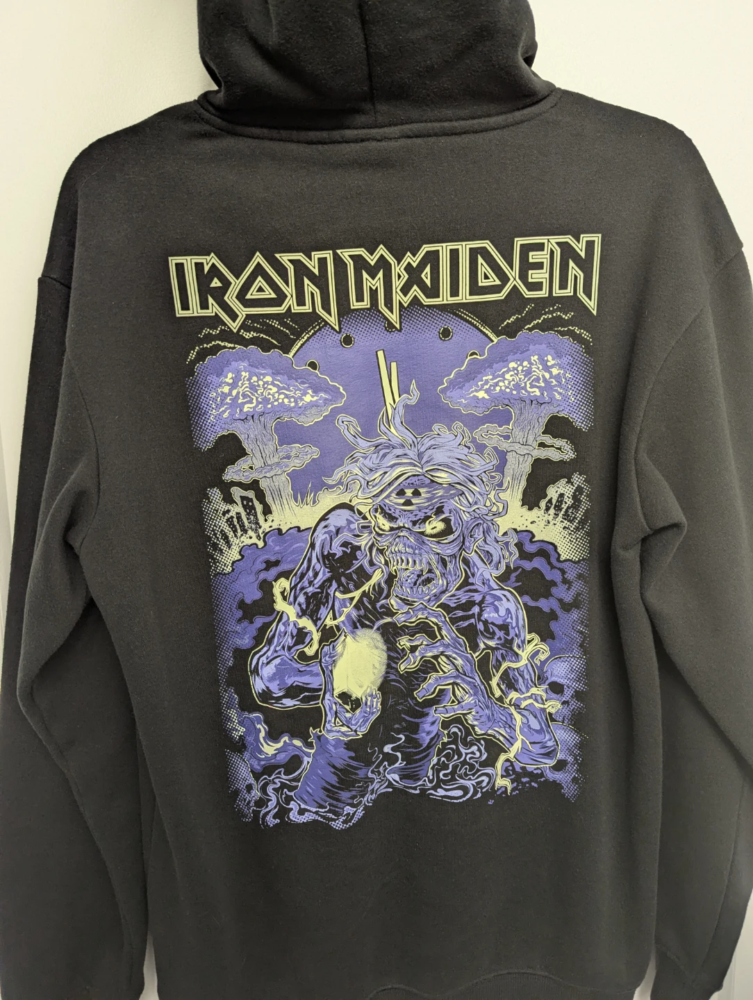 Rare Iron Maiden hoodie - photo 2