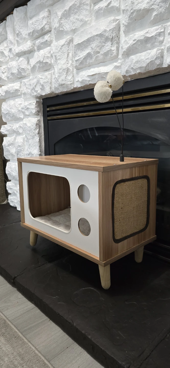 Retro TV Cat Bed / Condo - photo 4