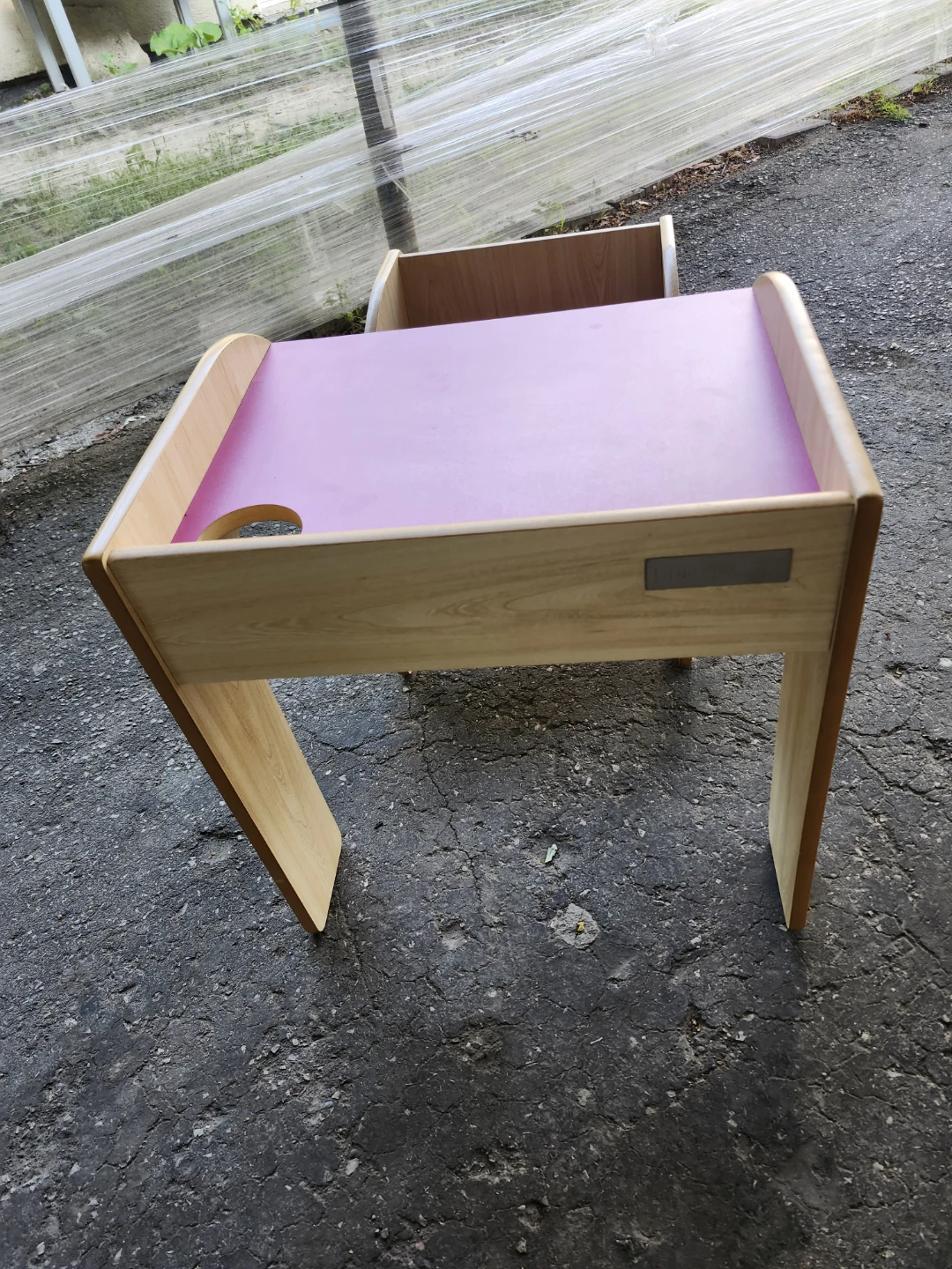 Kids Desk and Chair Set - Pink Top - photo 3
