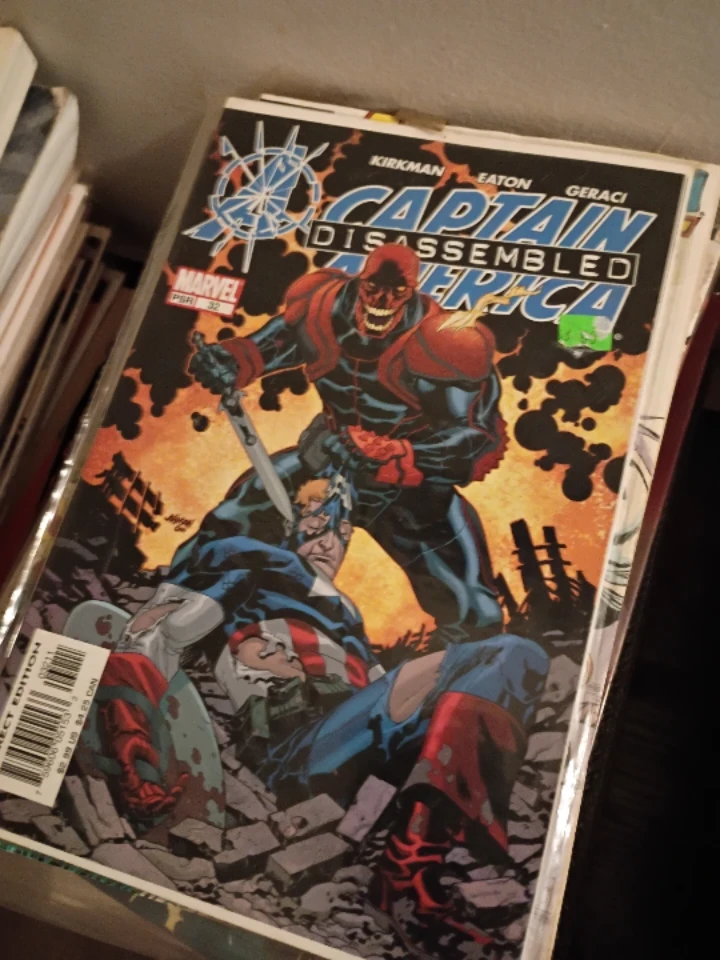 Captain America Disassembled #32 Marvel Comic Book