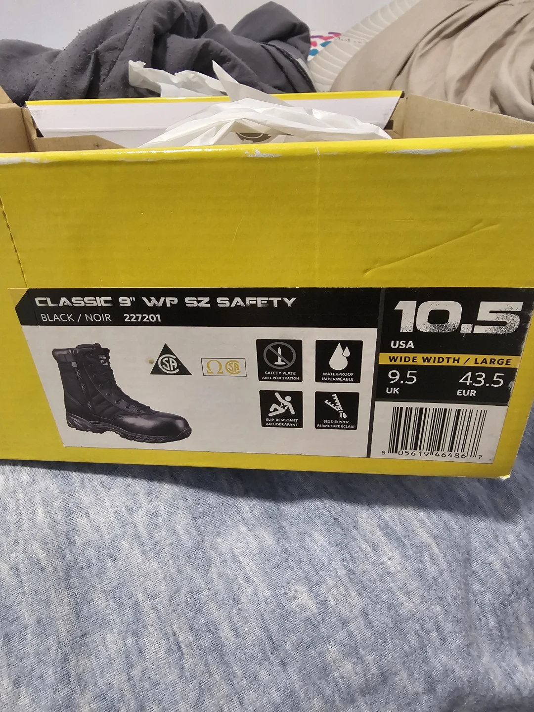 Original S.W.A.T. Classic 9" WP Safety Boots