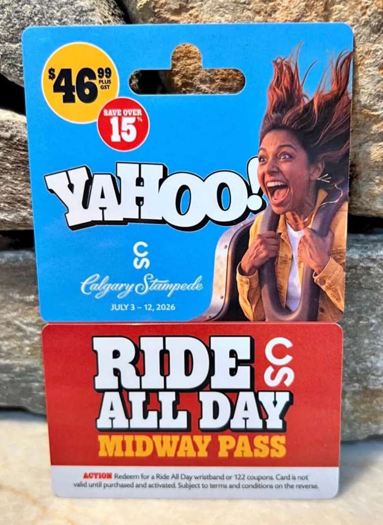 Stampede unlimited rides pass