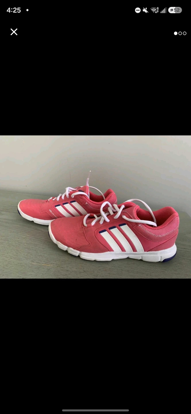 Adidas salmon Pink Running Shoes