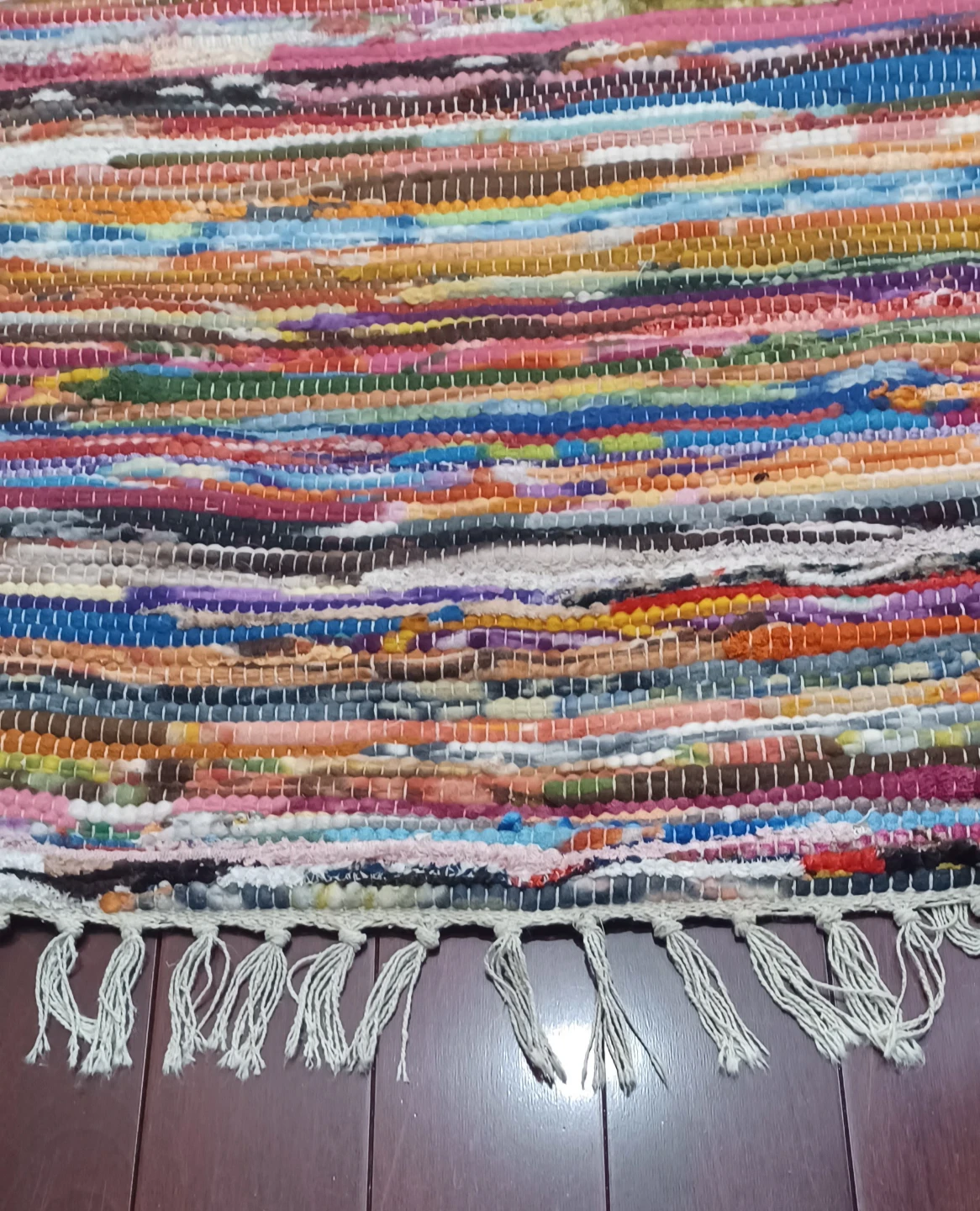 Rajrang Rag Rug - Multicolour - photo 2