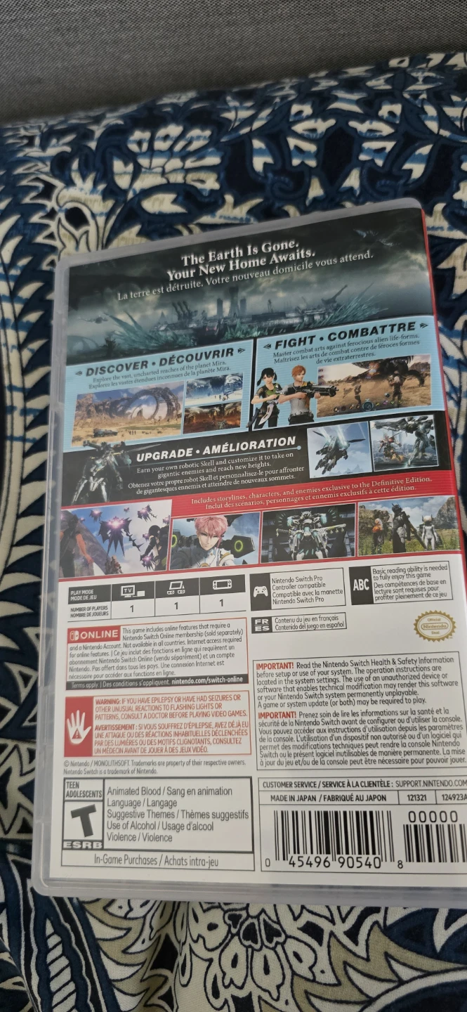 Xenoblade Chronicles X Nintendo Switch - photo 3