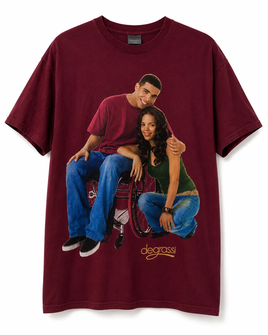 Degrassi T-Shirt featuring Drake and Nina Dobrev