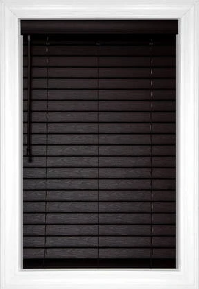 Brand new Expresso Faux Horizontal Blinds