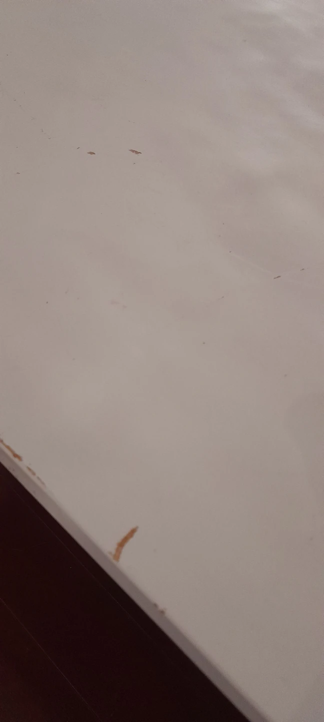 White Desk with Black Legs - photo 2