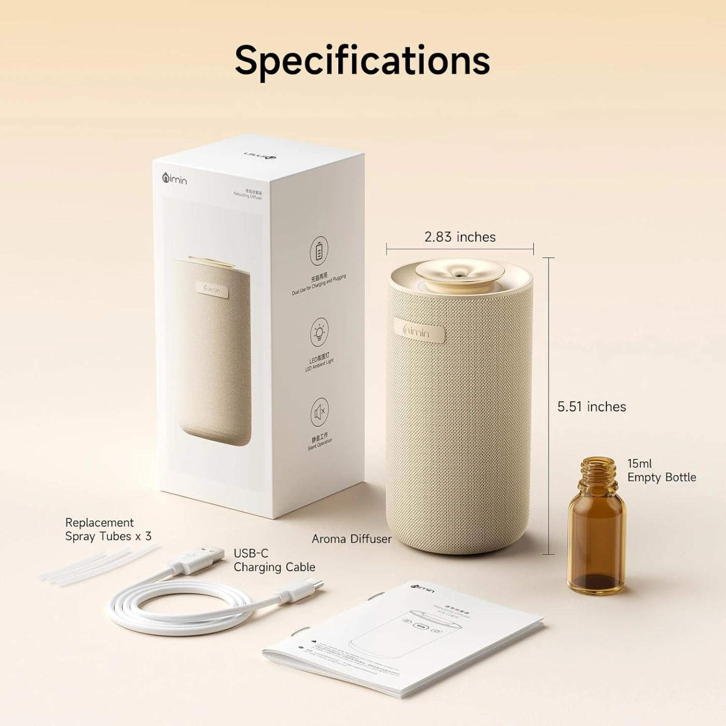 Aroma Diffuser - USB-C Charging - photo 3