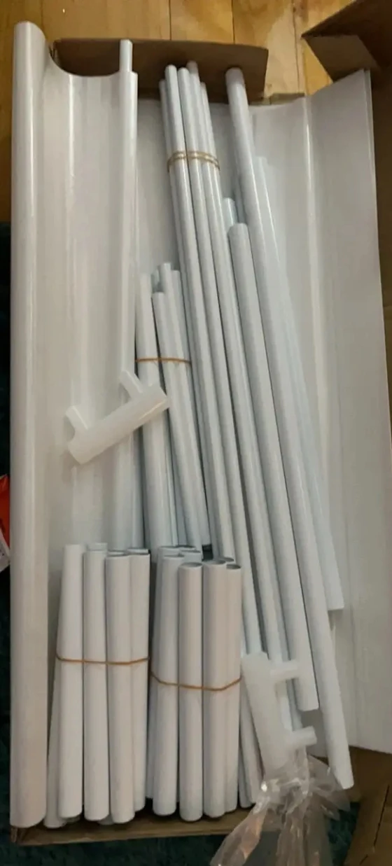 (BRAND NEW) 5-Tier Shoe Rack and Coat Hanger White - photo 5